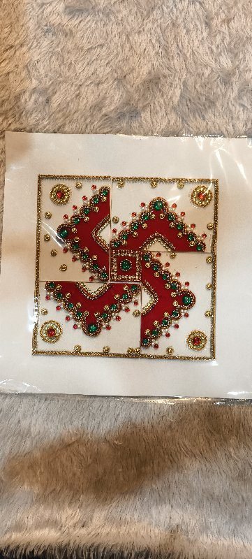 Swastik Rangoli Set