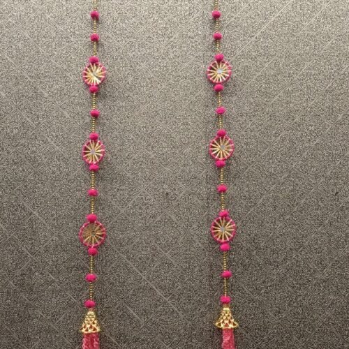 Pink Aura Hangings Pair