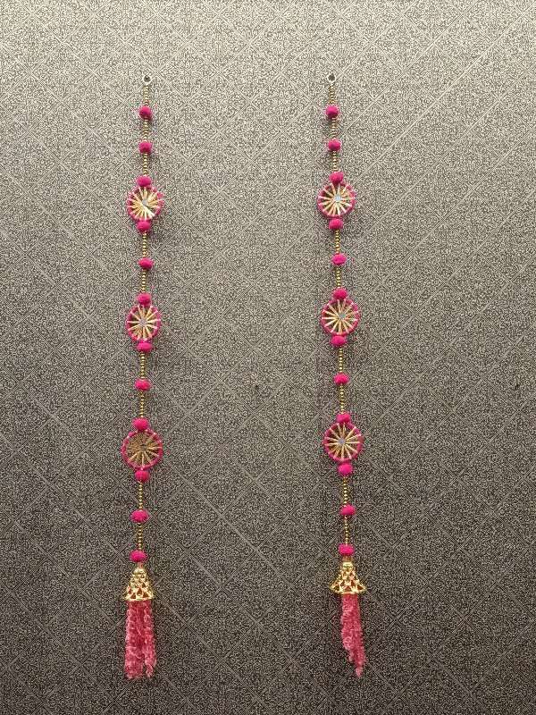 Pink Aura Hangings Pair