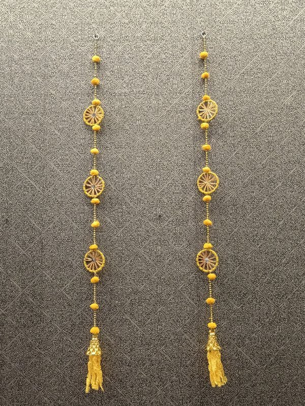 Yellow Aura Hanging Pair