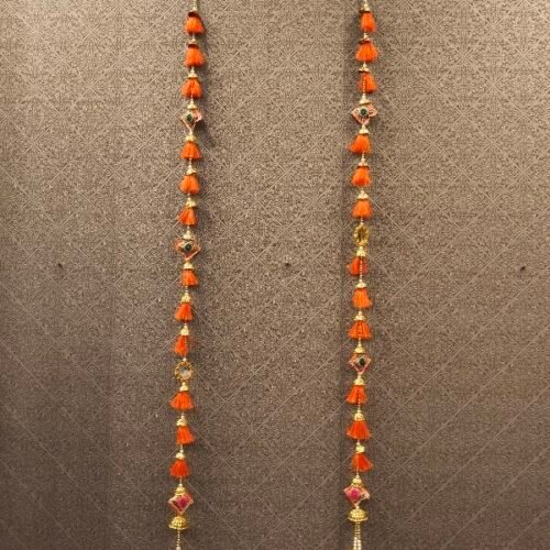 Sunset Orange Tassel