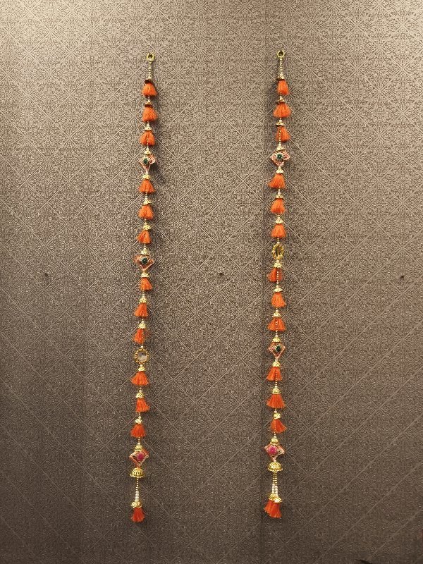 Sunset Orange Tassel