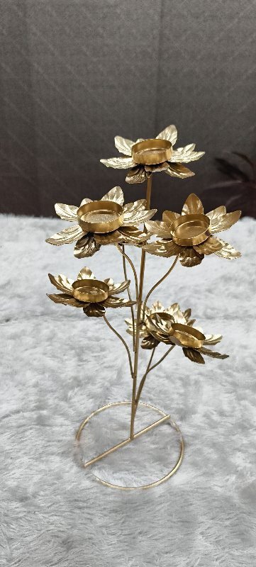 7 Lotus Diya Stand