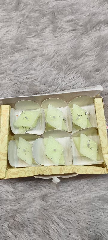 Kaju Katli Candle 6Pc