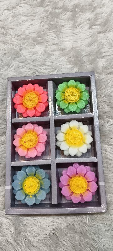 Botanic Flower Candle 6Pc