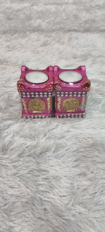 Pravitra Tulsi Diya (Pair)