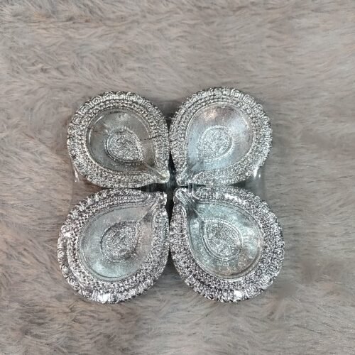 Swastik Silver Deep 4 pc