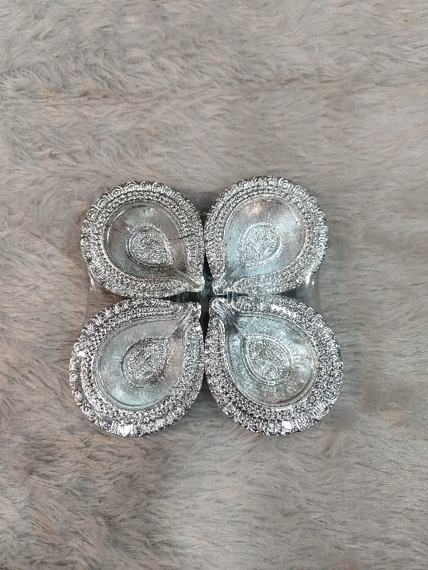 Swastik Silver Deep 4 pc