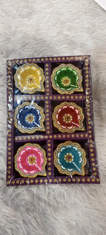 Terracotta Diya 6 Pc