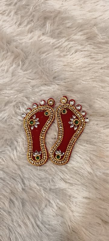 Laxmi Charan Acrylic Red