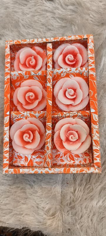 Rose Candle ( Set of 6)