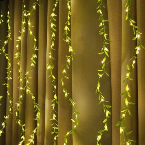 Leaves Curtain Lights