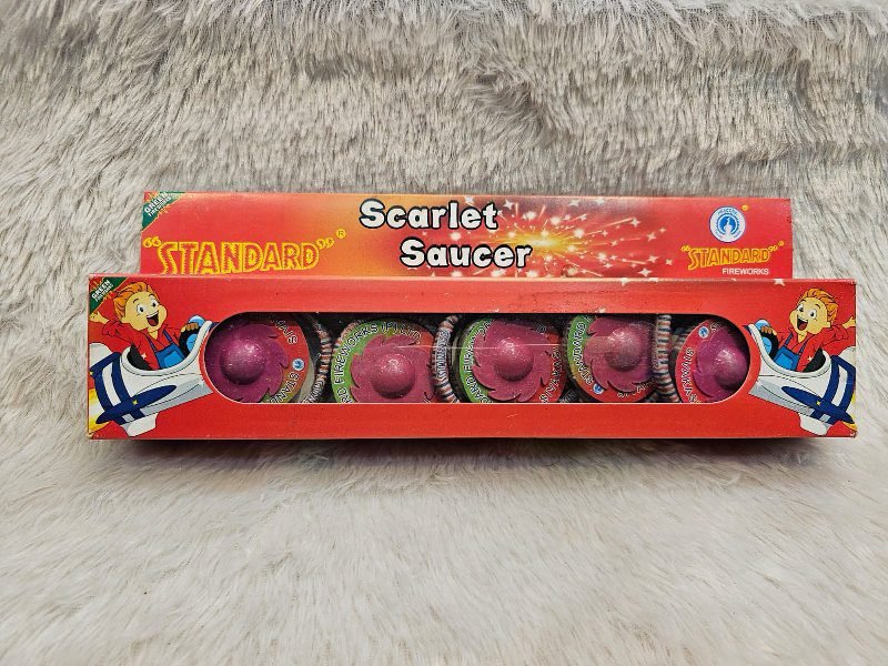 Std Scarlet Saucer Grd Ck