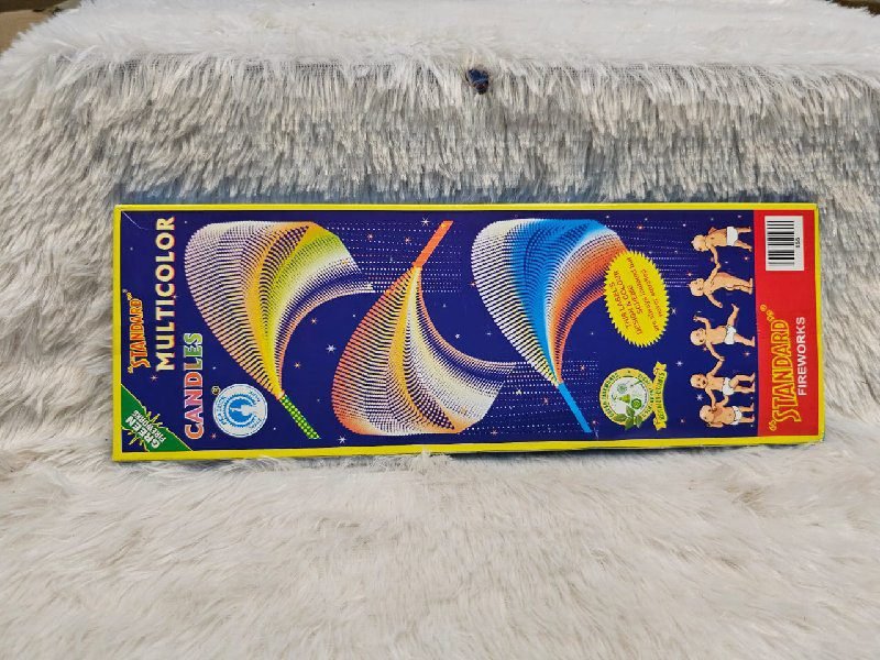 Std Multi Colour Candle Pncl