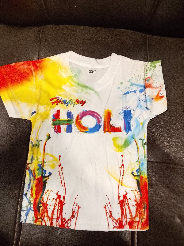 HOLI T SHIRT M-L-XL